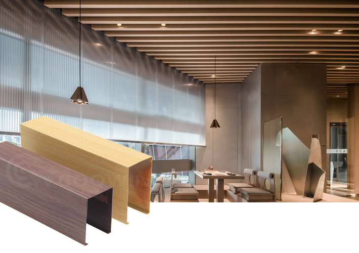 Low-maintenance Interior Decorative Aluminum Ceilings