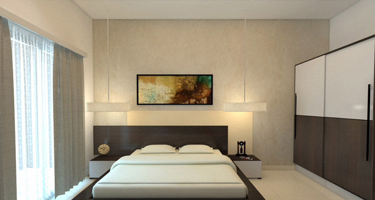 Minimalist white ceilings